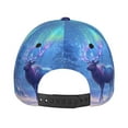thumbnail image 4 of Baseball Cap, Winter Forest Snowy Deer Trucker Hats Women Dad Hat for Workouts - Baseball hat Adjustable Size, 4 of 7