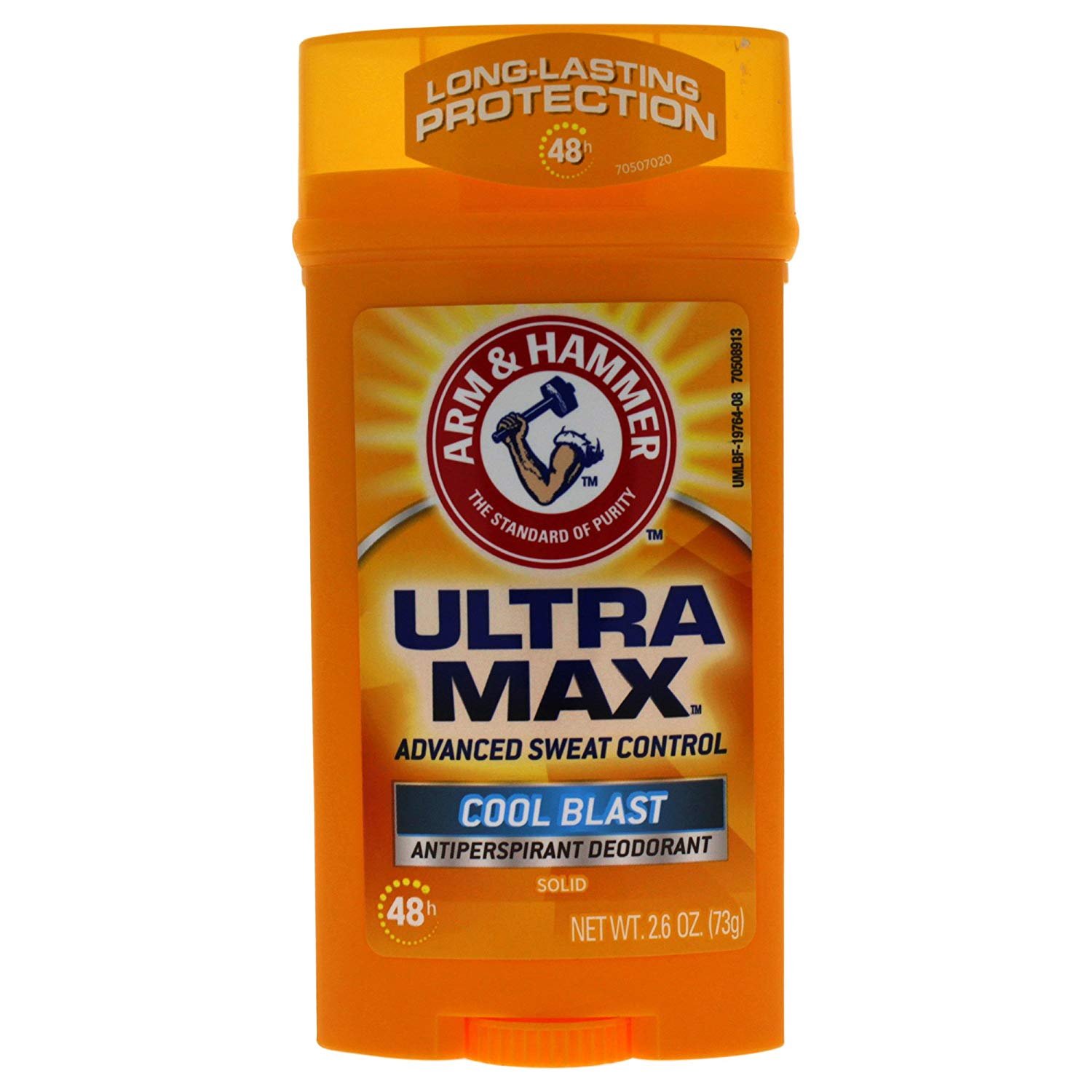 Arm & Hammer Ultra Max Invisible Solid Antiperspirant Deodorant, Cool