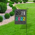 thumbnail image 7 of SKYSONIC 2022 Happy New Year Double Side Print Garden House Sports Flag 28x40 in Polyester Decorative Flag Banner for Outside House Flowerpot, 7 of 7