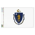 thumbnail image 1 of Massachusetts State Flag Home Business Office Sign, 1 of 3