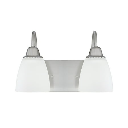 

Capital Lighting 115121-337 Trenton 2 Light 13 Wide Bathroom Vanity Light - Nickel
