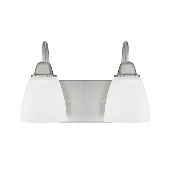 Capital Lighting 115121-337 Trenton 2 Light 13" Wide Bathroom Vanity Light - Nickel