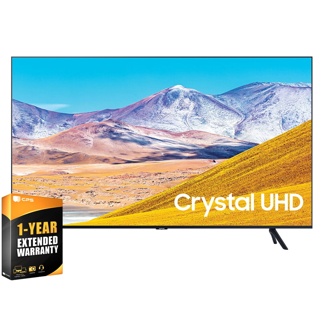 Samsung UN43TU8000FXZA 43 inch 4K Ultra HD Smart LED TV 2020 Model Bundle with 1 Year Extended Warranty (UN43TU8000 43TU8000 43 Inch TV 43&quot; TV)