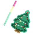 thumbnail image 3 of Miangastore 1 Set Christmas Tree Shaped Pinata with Paper Rod Candy Filled Pinata Party Prop, 3 of 7