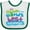 White and Green, variant on Inktastic My Daddy is the Best Paramedic Boys or Girls Baby Bib
