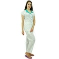 thumbnail image 4 of Phagun Women Short Sleeve Printed Shirt Cotton Pyjama Set Sleepwear - Choose Size, 4 of 6
