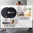 thumbnail image 2 of Exercise Core Sliders A AZURELIFE de doble cara para pisos de moqueta o madera, 2 of 5