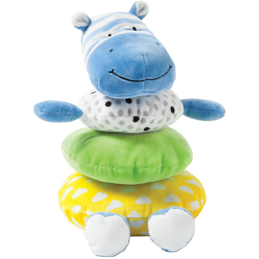 blue hippo plush toy