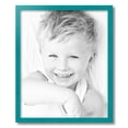 thumbnail image 2 of ArtToFrames 18" x 22" Aqua Picture Frame, 18x22 inch Green Wood Poster Frame (WOM-4428), 1 Pack, 2 of 8