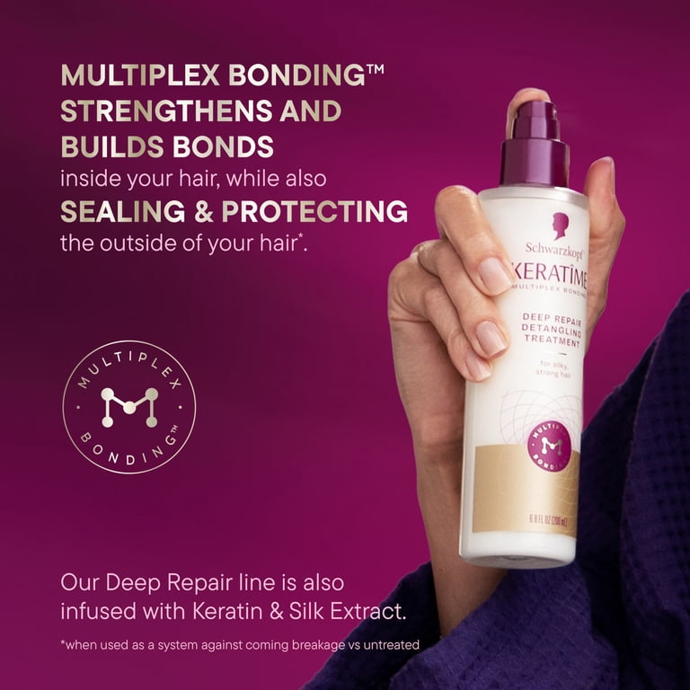 Schwarzkopf KERATIME Deep Repair Detangling Treatment for Dry