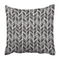 thumbnail image 1 of BSDHOME Arrow Style Chevron Pattern In Black And White Tribal Drawn Hipster Doodle Abstract Pillowcase Cover 20x20 inch, 1 of 1