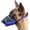 Blue, variant on Philowng Soft Nylon Dog Muzzle for Medium Dogs, Breathable Air Mesh Mouth Guard