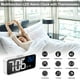thumbnail image 2 of Reloj despertador digital LED, reloj de noche con espejo recargable con pantalla de temperatura, repetición, sin tictac, volumen y brillo ajustables, 2 alarmas con 13 música WD.WDQZL Ropa, 2 of 6