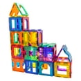 thumbnail image 2 of PICASSO-TILES 42 PC Magnetic Building Blocks for Kids, Multicolor, 2 of 6