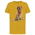 thumbnail image 1 of Golden Retriever Male T-Shirt Men -Image by Shutterstock, Male 3X-Large, 1 of 2