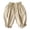 Khaki, variant on Huanglei Boys And Girls Solid Color Casual Pants With Slant Pockets Comfortable Kids Cropped Trousers For Play And Everyday Wear Toddler Boy Pants ,18-24 Months ,Brown