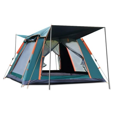 4-6 Person Dome Tent - Lightweight Pop Up Tent for Camping, Hiking & Backpacking, Waterproof Windproof Family Tent with Instant Setup, Silver Coating Sun Protection, 3 Season Outdoor Tent