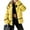 Yellow, variant on Women's Faux Fur Leather Patchwork Moto Jacket - Sherpa Lined Winter Coat with Zip Up, Trendy Cold Weather Outerwear