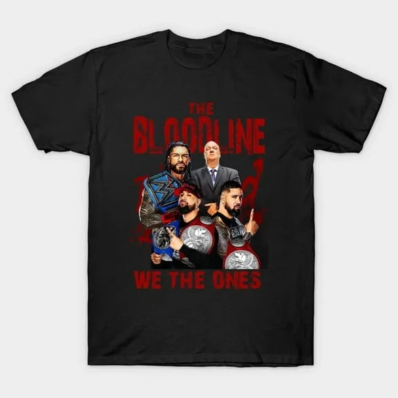 WWE The Bloodline T-Shirt 2025 SIZE S-5XL #2
