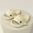 thumbnail image 6 of Unisex Shark Slides Slippers Cute Anti-Slip Sandal Cartoon Shark Summer Sandals Shower Beach Funny Couples Slipper for Men Women, 6 of 7