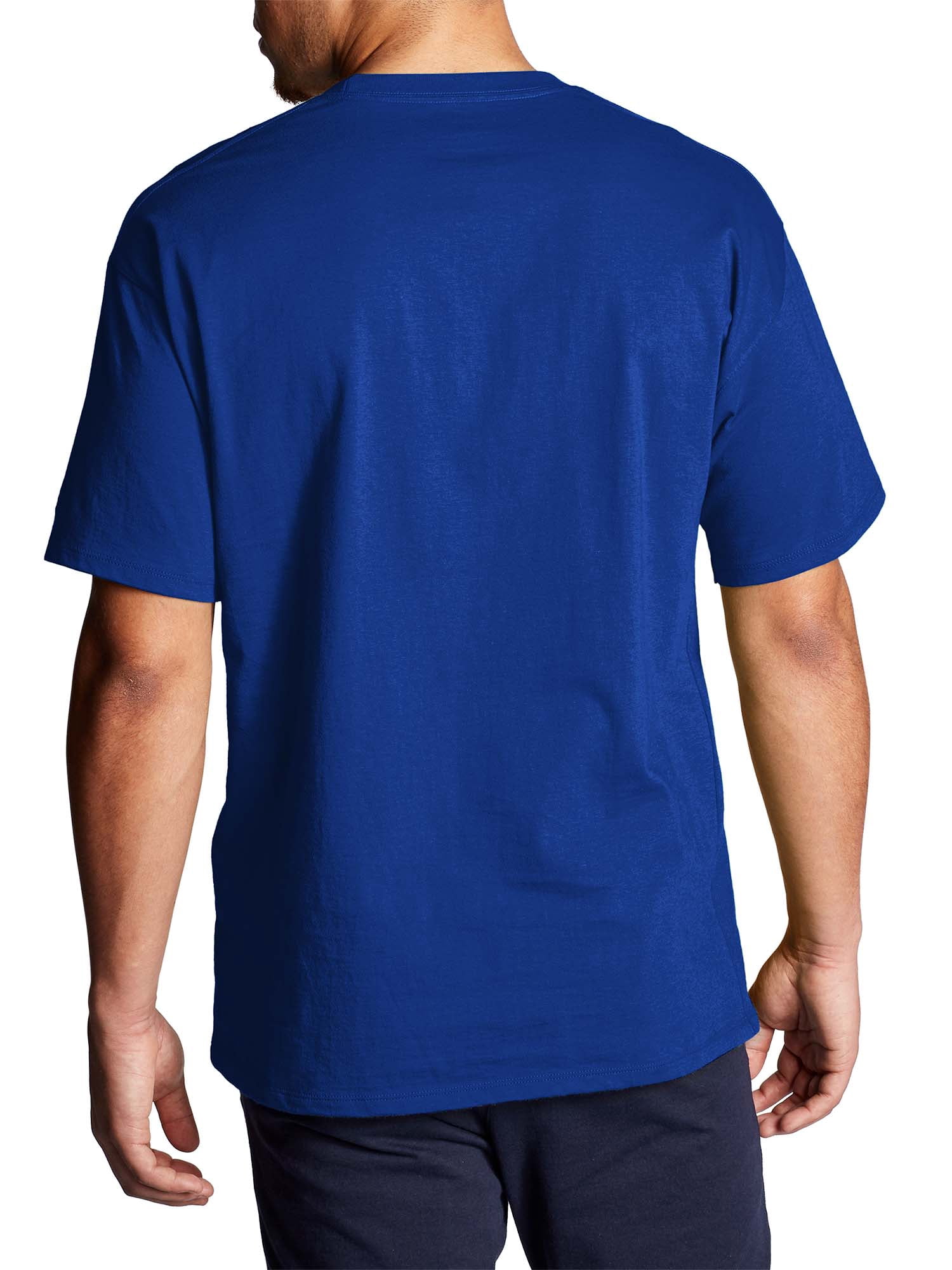 Champion Men's and Big Men's Script Logo Classic Jersey Graphic Tee Shirt, Sizes S-2XL