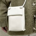 thumbnail image 4 of Bolso vertical de PU para teléfono móvil, moderno, sencillo, mini, diagonal, pequeño, bolso de hombro, suave, pequeño, 4 of 5