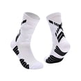 thumbnail image 2 of Men’s Professional Basketball Crew Socks – Cushioned Athletic Sports Socks with Arch Support, Breathable Moisture-Wicking Performance Socks for Running, Training & Outdoor Sports, 2 of 10