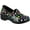 Black Multi Square Patent, variant on Easy Works by Easy Street Lyndee Women's Slip Resistant Clog Work Shoe