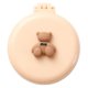 thumbnail image 2 of Peine con bolsa de aire plegable con forma de oso de dibujos animados, peine con cojín de aire pequeño y portátil para mujer, peine de masaje con espejo, peine pequeño todo en uno, 2 of 6