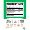 thumbnail image 4 of BulkSupplements Organic Matcha Powder - 750mg per Serving - 1 Kilogram (2.2 lbs) - 1333 Servings, 4 of 5