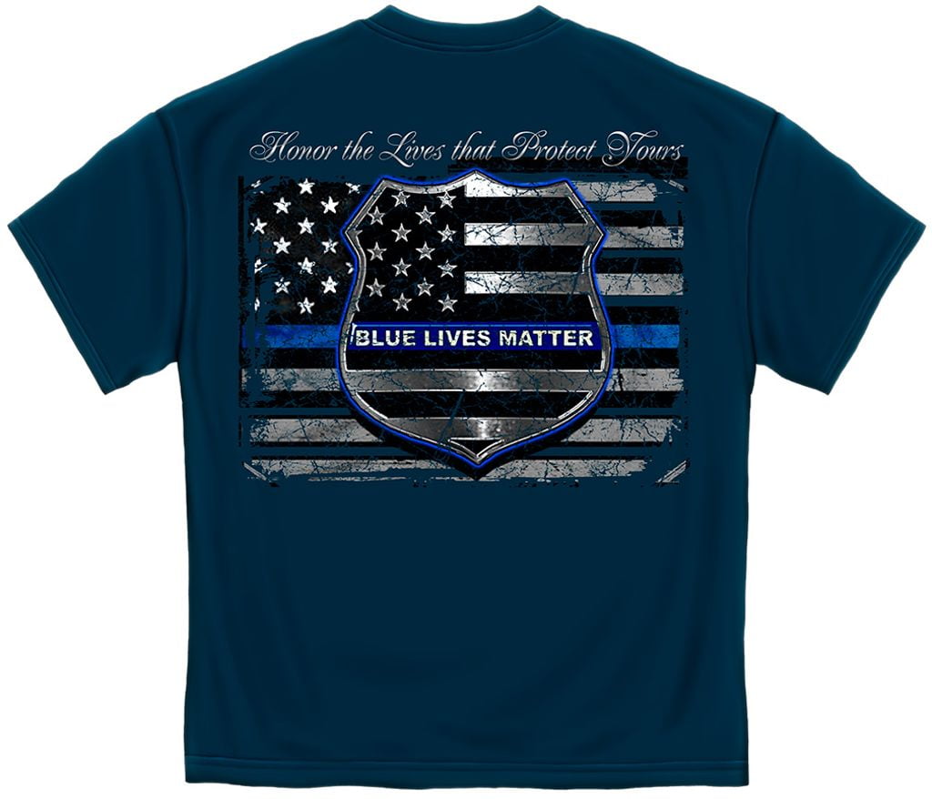Boys Girls Kids /& Toddler Blue Live Matter Thin Blue Line Support Police Long Sleeve Tees 100/% Cotton