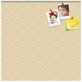 thumbnail image 2 of PinPix 20x20 Custom Cork Bulletin Board Peaks Modern Pattern Beige Poster Board Has a Fabric Style Canvas Finish, Framed in Peaks Modern Pattern Beige, by ArtToFrames (PinPix-1792), 2 of 6