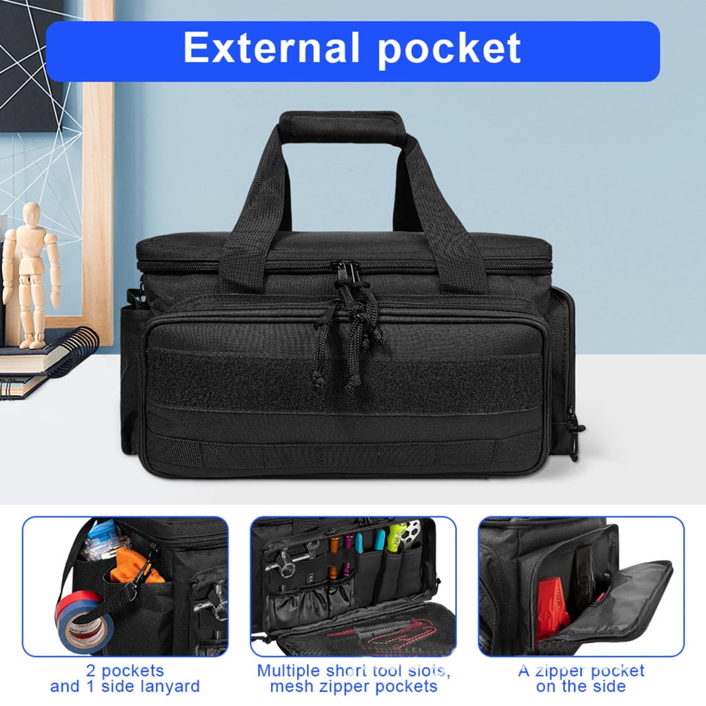 MOMOJIA Portable Tool Bag with Reinforced Structure and Ample Storage Space Work Bag