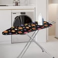 thumbnail image 2 of HELLHERO Ironing Board Covers for Adjustable Elastic Edge Fit 15 x 54 inch Dust - Proof Polyester Fabric Easy Installation Pop Art Colourful Floral, 2 of 5
