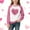 Watermelon Red, variant on Girls Valentine Sweatshirt Watermelon Red Heart Print Crewneck | Kids Valentine's Day Long Sleeve Top | Soft Holiday Outfit Gift,Size 14-15 T