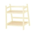 thumbnail image 3 of Fiocias Bamboo Double Layer Rack Desk Storage Shelf Mug Holder Multipurpose Simple Spice S, 3 of 9