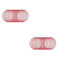 thumbnail image 4 of Sidaley Paquete de 10 pulseras de silicona Decoraciones de moda Accesorios de juego de rol Dijes luminosos Jelly Dance Fiestas temáticas Type8 NO8, 4 of 6
