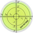 thumbnail image 1 of Spirit Level 60x12mm Surface Level Inclinometers Marked Circular Degree for Leveling Camera Tripod Turntable RV Camper Furniture Measuring Instruments, 1 of 5