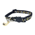 thumbnail image 2 of 1PCS Breakaway Cat Collars with Bell Cute Kitty Glow in The Dark Adjustable Kitten Collars 7.09-11.81 Inch, 2 of 5