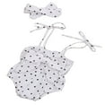 thumbnail image 3 of 2Pcs Baby Summer Wear Pineapple/Polka Dot Romper + Bowknot Headband Set, 3 of 9