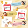 thumbnail image 3 of Mini AI Sticker Maker for Kids - Voice Activated Portable Sticker Printer, Inkless Thermal AI Printer for DIY Arts & Crafts, Educational Birthday Gift, 8 Rolls Paper, 3 of 7