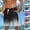 Black-01, variant on Mens Swim Trunks Thin Quick Dry Hawaiian Bathing Suits Swimwear Elastic Waist Swimsuits Summer Beach Board Shorts Red 5XL