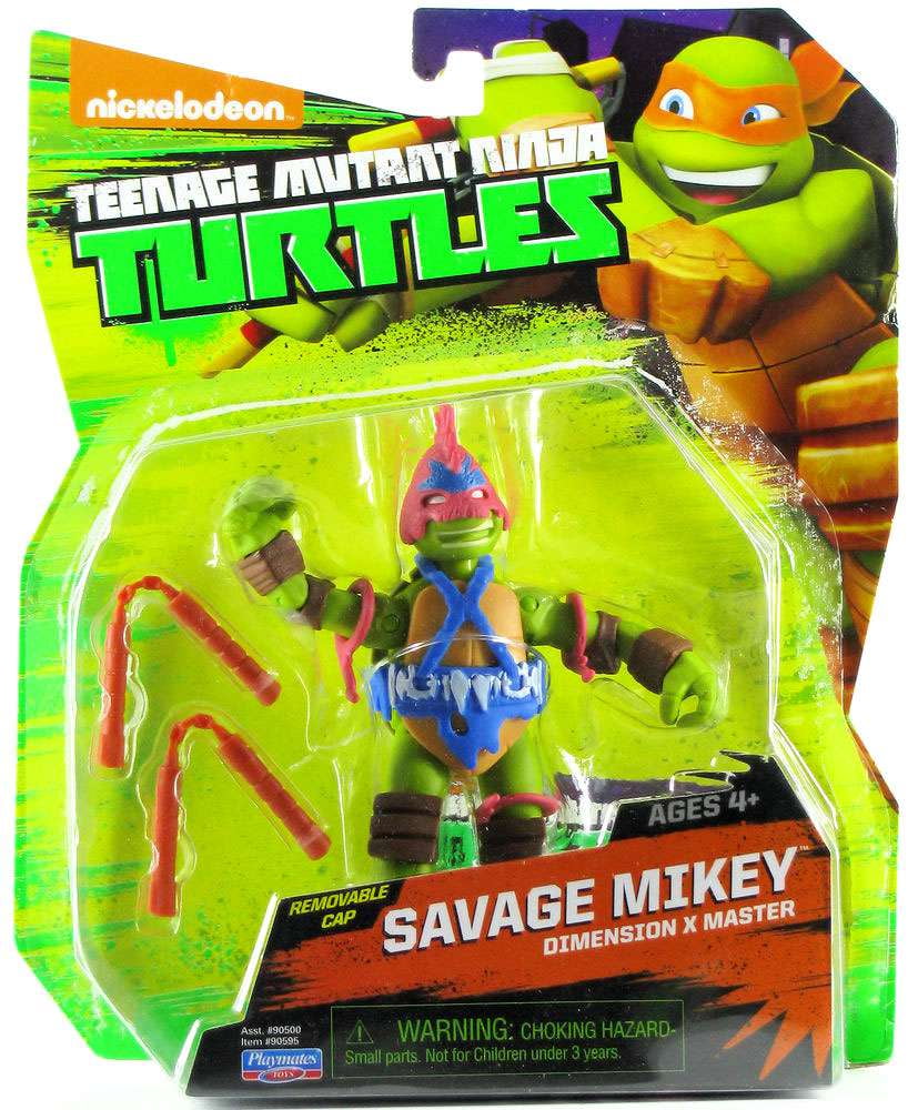 Mikey Teenage Mutant Ninja Turtles Deluxe Wind Up Ninja Action Figure 