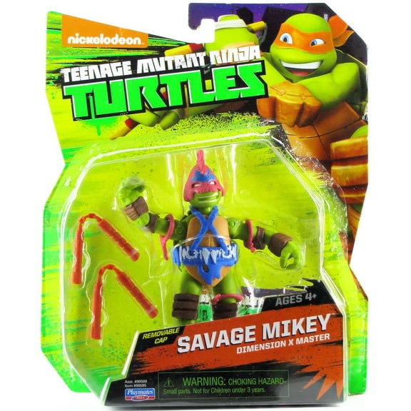 Teenage Mutant Ninja Turtles Nickelodeon Savage Mikey Action Figure