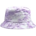 thumbnail image 4 of CoCopeaunts Spring Summer Women Bucket Hat Bright Tie Dye 6 Colors Thin Cotton Breathable Fisherman Hat for Men Outdoor Shade, 4 of 8