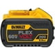 thumbnail image 1 of Batería de Iones de Litio DeWalt Flexbolt, Máxima de 20V/ 60V y 9AH; DCB609, 1 of 3