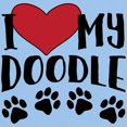 thumbnail image 3 of CafePress - I Love My Doodle Light T Shirt - Men's Classic Graphic T-Shirt, 3 of 4