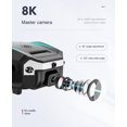 thumbnail image 5 of Mini Drone Trophy S6, cámara dual plegable, inteligente, HD 8K, 5 of 5