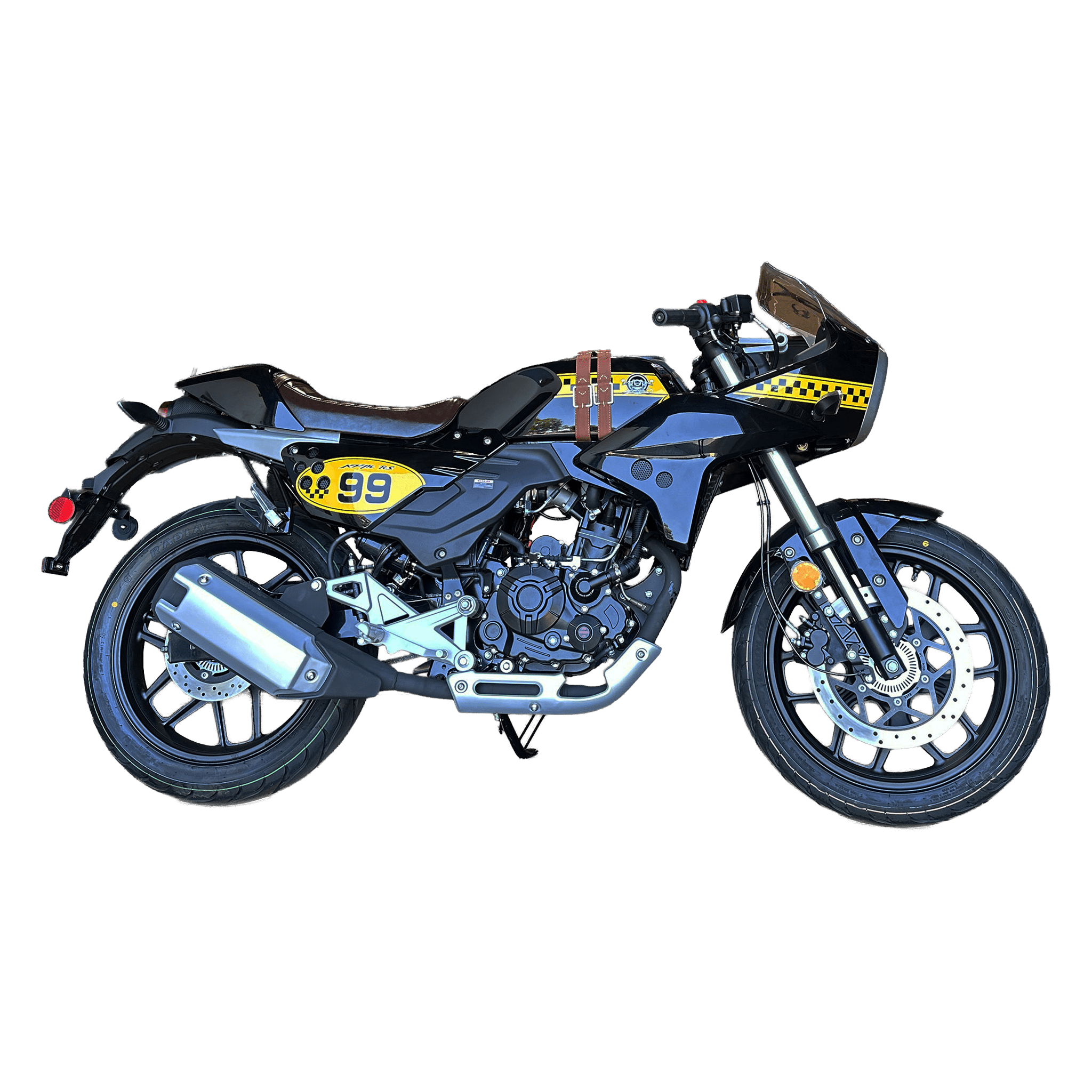 Lifan KPM RS 200 Fuel-Injected Motorcycle – 6-Speed Street Legal Café Racer Style