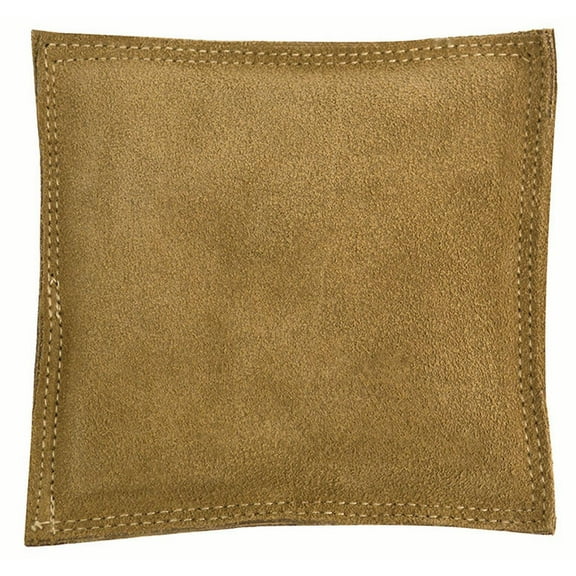5" Square Leather Sandbag Cushion for Metal Dapping Stamping Hammering Chasing Forming Jewelry Tool Work Surface - FORM-0089